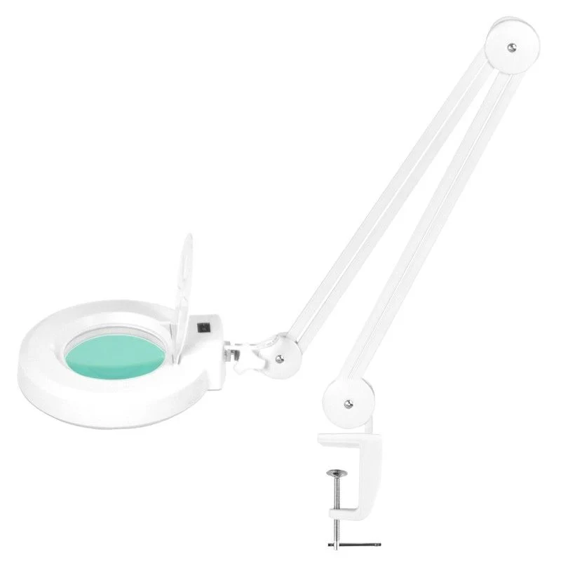 202 chaise cosmétique basique + 1040 table cosmétique + lampe loupe LED s5