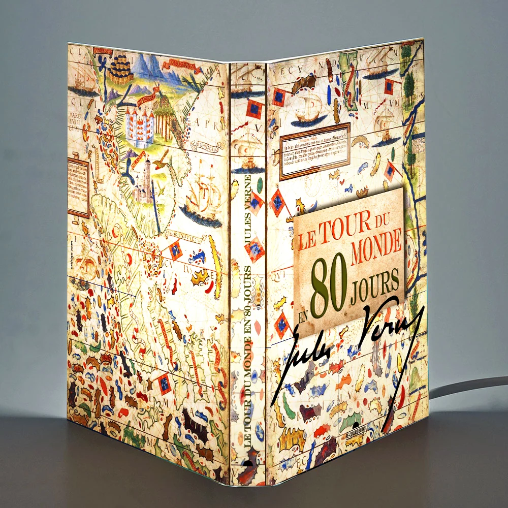 Abat-Book Le Tour du Monde en 80 jours