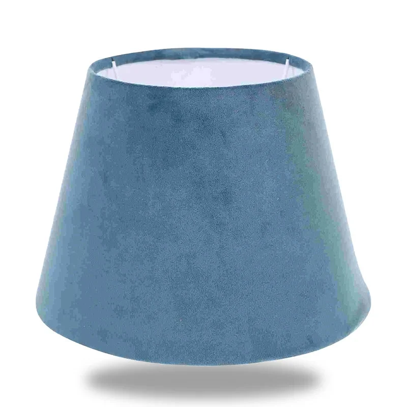 Abat-Jour Bleu Marine Pour Lampe de Chevet