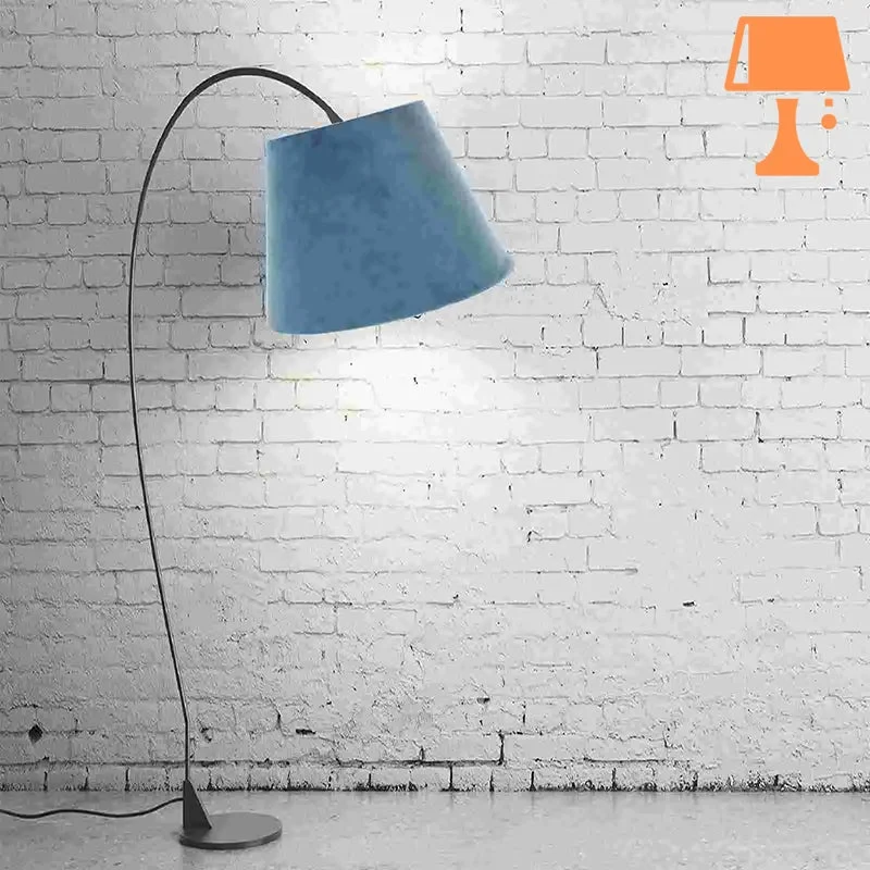 Abat-Jour Bleu Marine Pour Lampe de Chevet