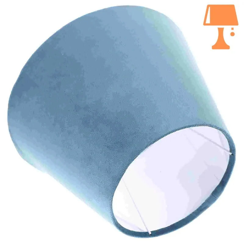 Abat-Jour Bleu Marine Pour Lampe de Chevet