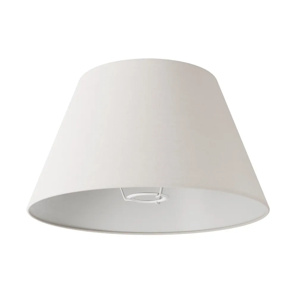 Abat-jour Empire M en tissu pour lampadaire avec douille E27 - Fabriqué en Italie - Arenal Sable