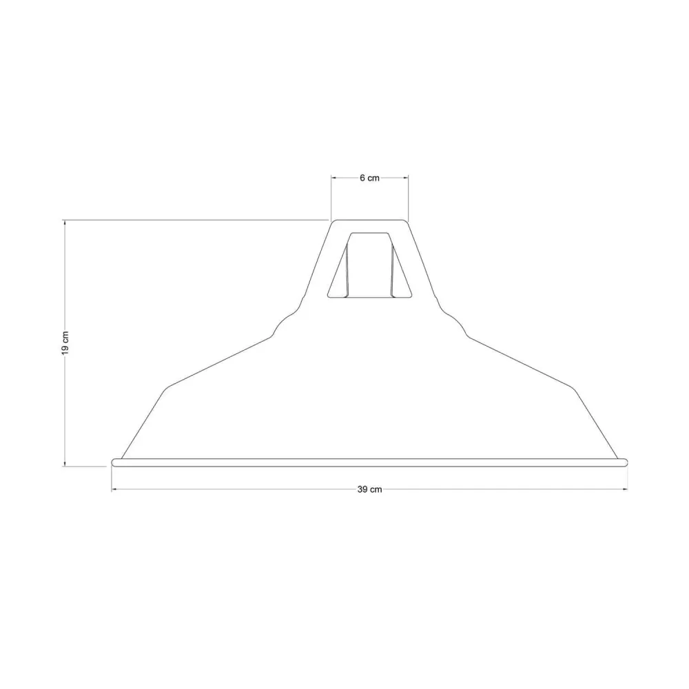 Abat-jour Harbour en métal émaillé avec douille E27, diamètre 38 cm - Vert