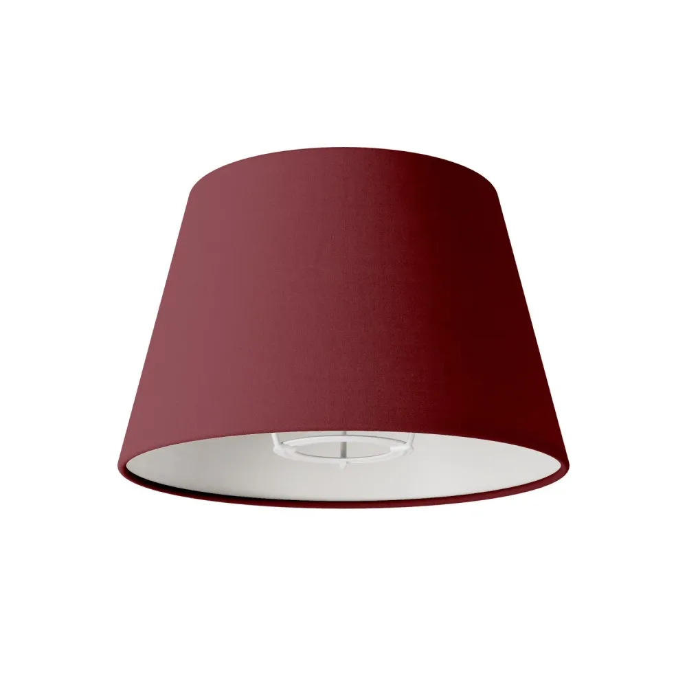 Abat-jour Impero S avec douille E27 pour lampe de table ou applique - Made Italy - Arenal Bordeaux