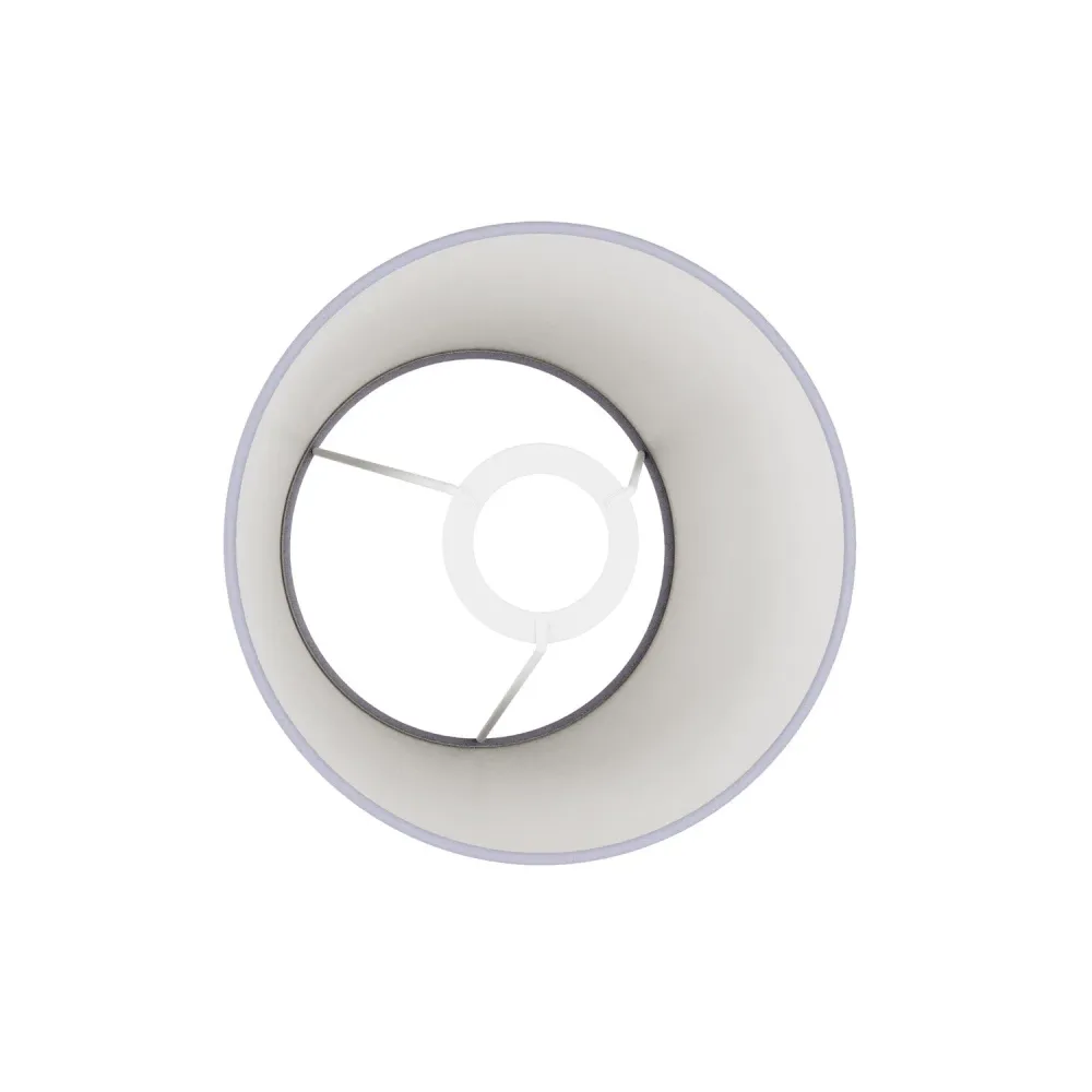 Abat-jour Impero S avec douille E27 pour lampe de table ou applique – Made Italy – Toile Lilas