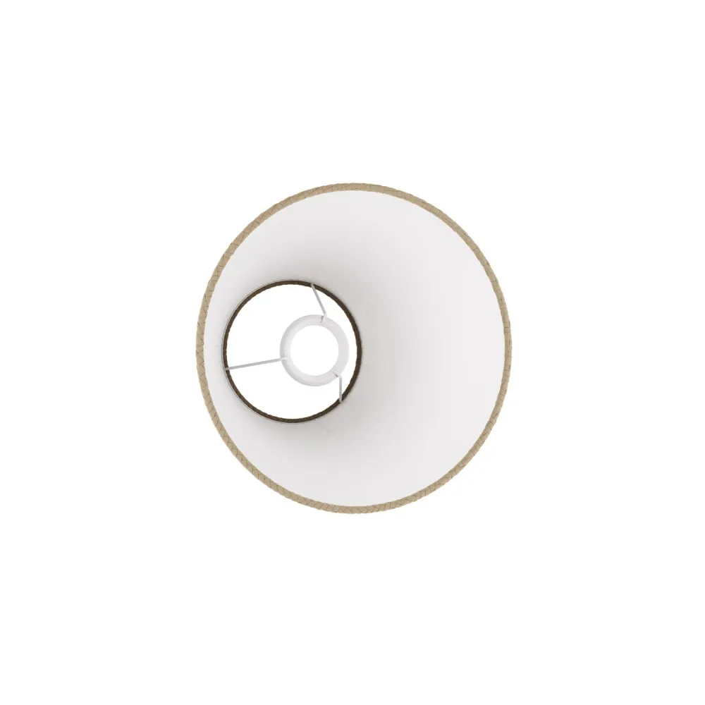 Abat-jour Impero d’extérieur en PVC Bernice taupe avec douille E27 - Made Italy