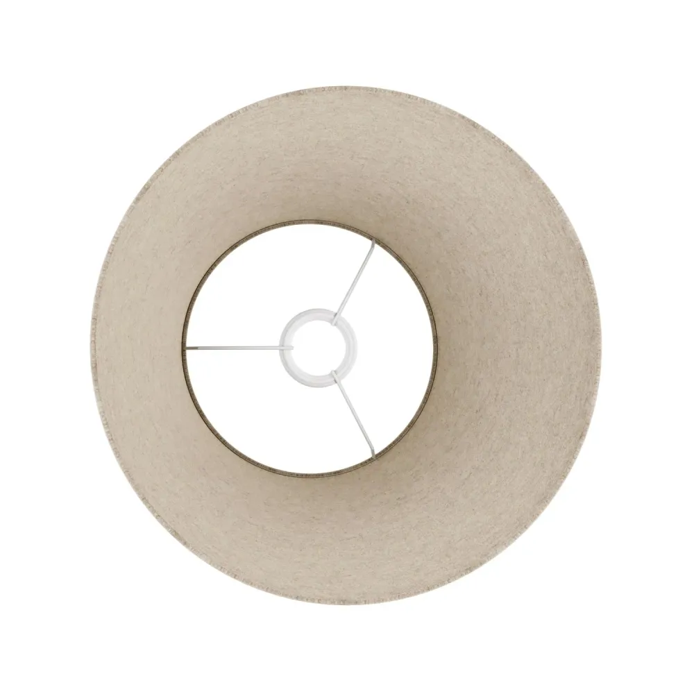 Abat-jour Impero M pour suspension avec douille E27 - Fabriqué en Italie - Laine Beige