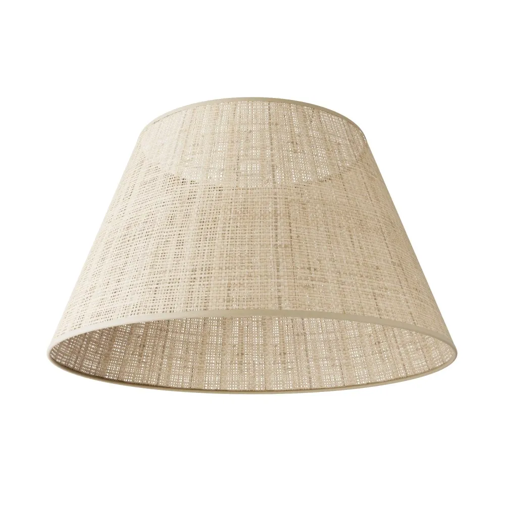Abat-jour Impero L pour suspension avec douille E27 - Made Italy - Raphia