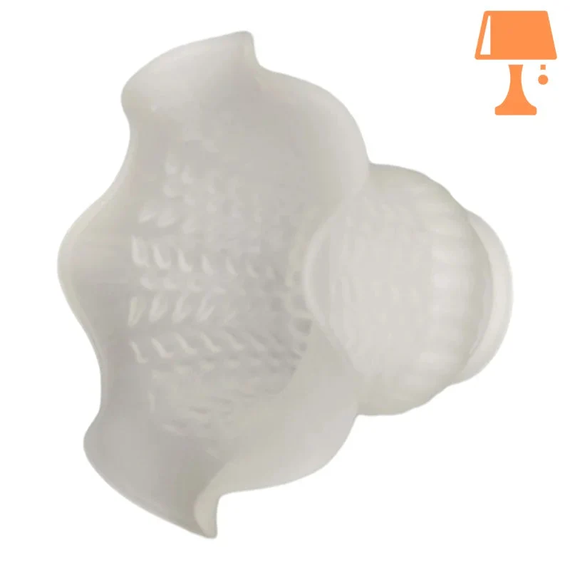 Abat-Jour Verre Lampe de Chevet