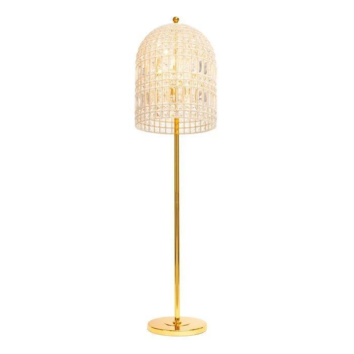 Abhika Lampadaire Dôme De Cristal | H 168 cm
