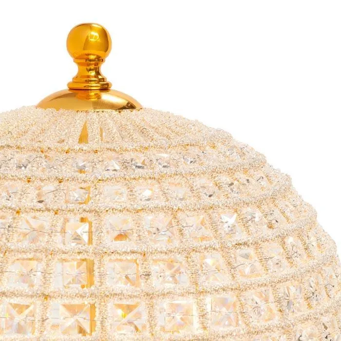 Abhika Lampadaire Dôme De Cristal | H 168 cm