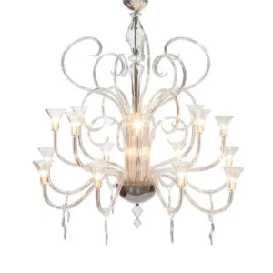 Abhika Lustre à 16 lumières Chandelier Clo | ø 100 cm