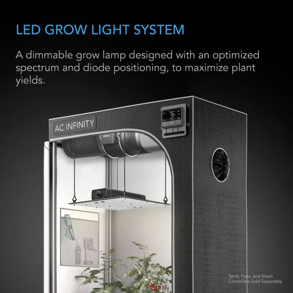 Lampe de culture LED 400 W AC Infinity IONBOARD S44 (couverture 4FTX4FT)