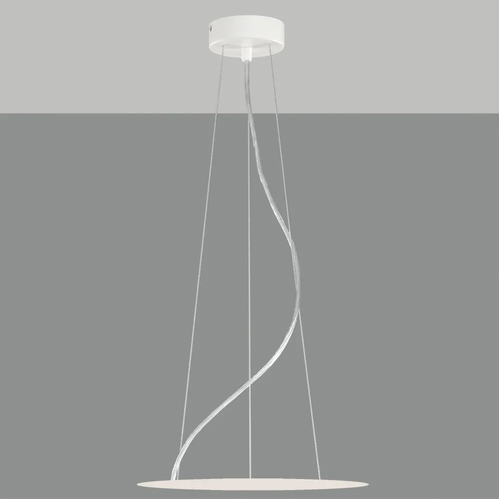 ACB ASSY.COL.3851/40 TEXTURED WHITE 2.5m INSTALLED TRANSP CABLE + 3 ACCESSORY TENSIONERS + FIXINGS 81CON38514B