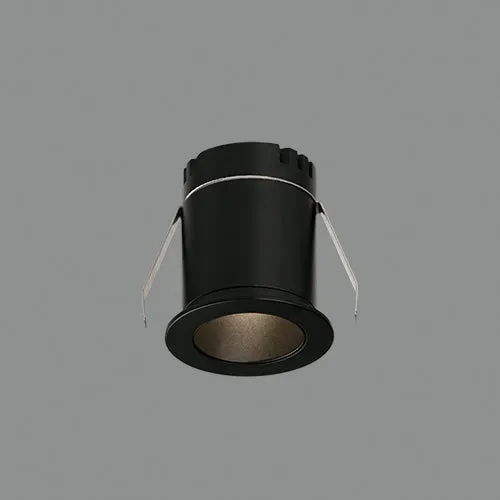 ACB Dot Recessed 3949/4 Black, LED 3W 2700K 245lm, CRI90 I, integrated LED E3949090N