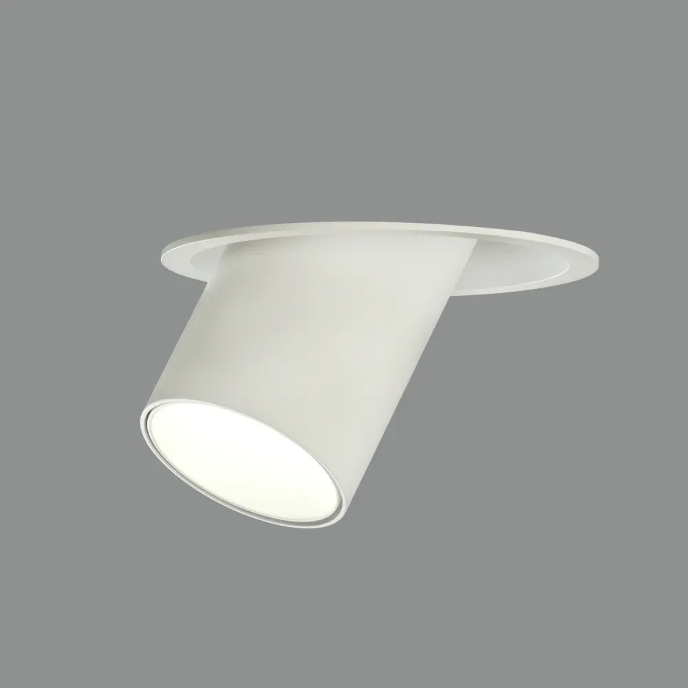 ACB Gina Recessed white LED GU10 8W adjustable E3874080B