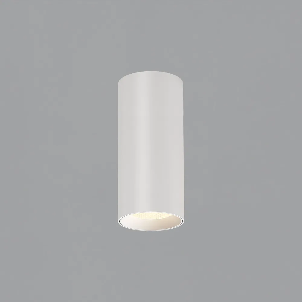 ACB Pipe Ceiling Light 3986 Textured White, 12W 3000K COB LED, 1240lm, CRI90, Integrated LED P3986000B