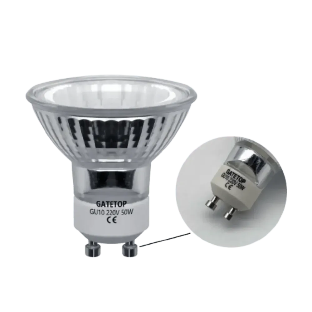 Lampe Halogène GU10 50W 230V – 2700K Blanc Chaud 640lm Dimmable Accessoires Energie