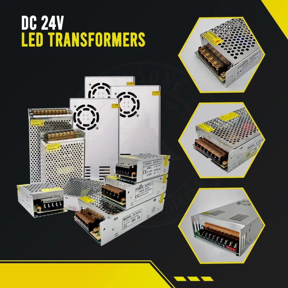Adaptateur d'alimentation à découpage régulé AC 110/220V vers DC Transformateur 24V