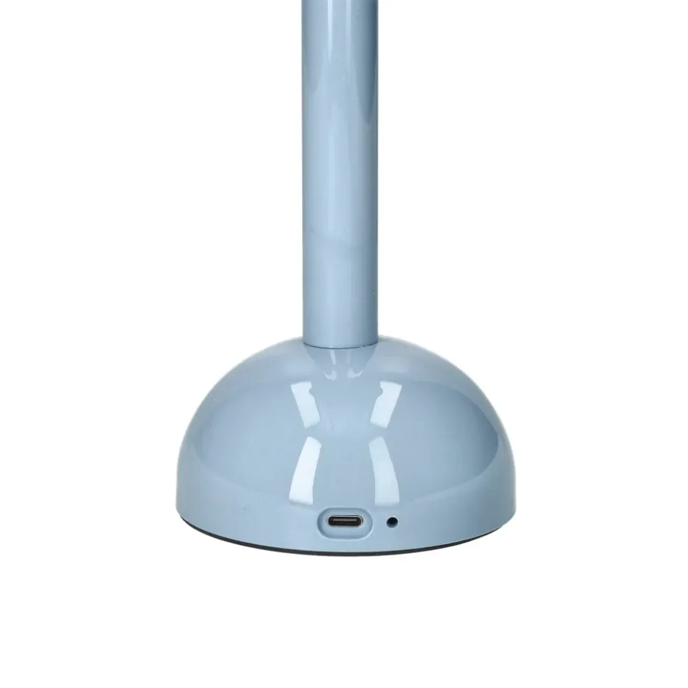 Addison Ross - Lampe de table LED en forme de coquille Saint-Jacques - Pervenche - 28 cm