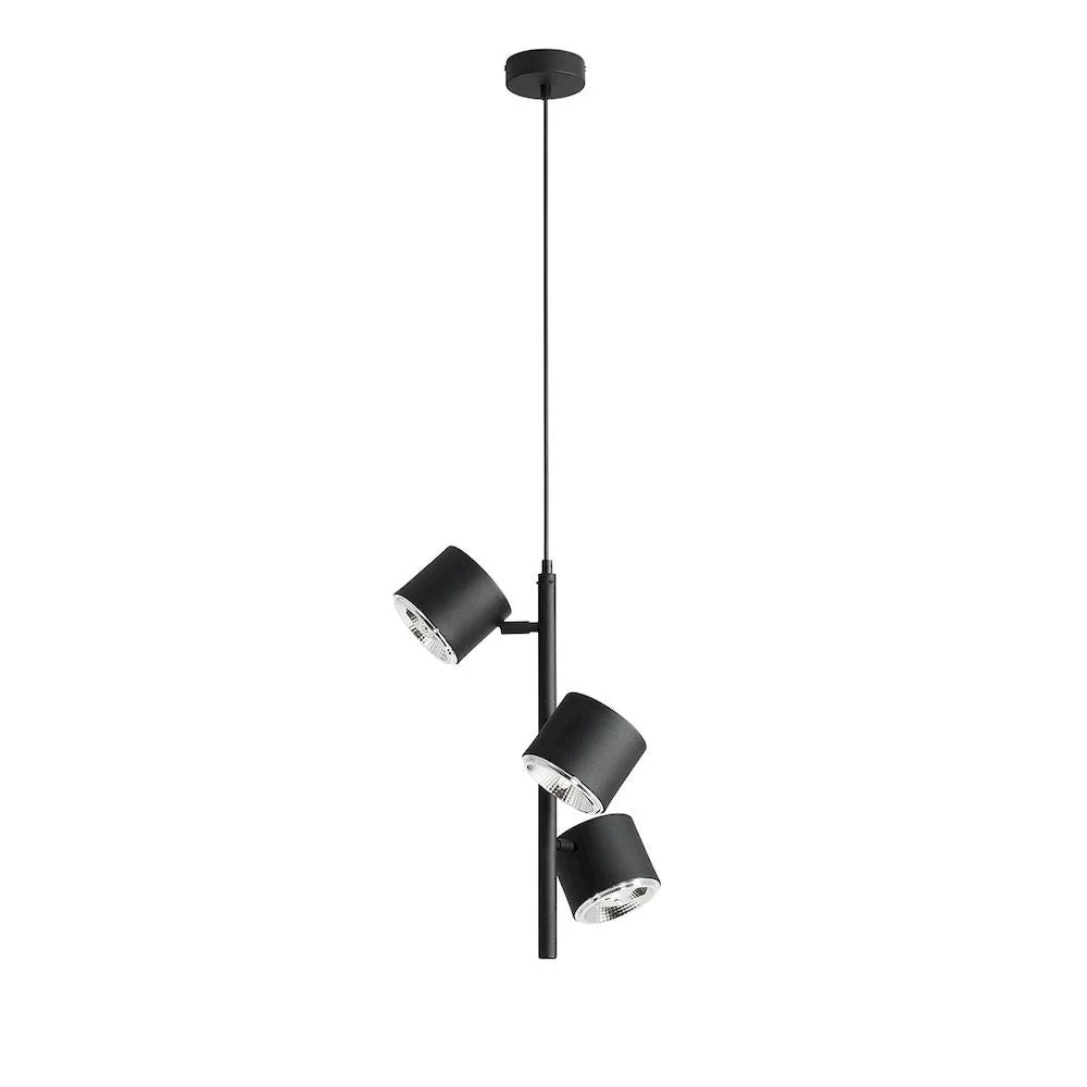 Suspension Aldex Bot 3L, GU10, métal Black