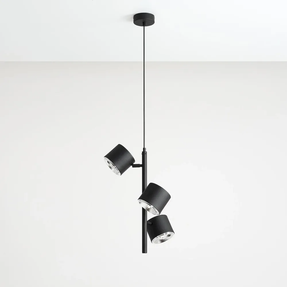 Suspension Aldex Bot 3L, GU10, métal Black
