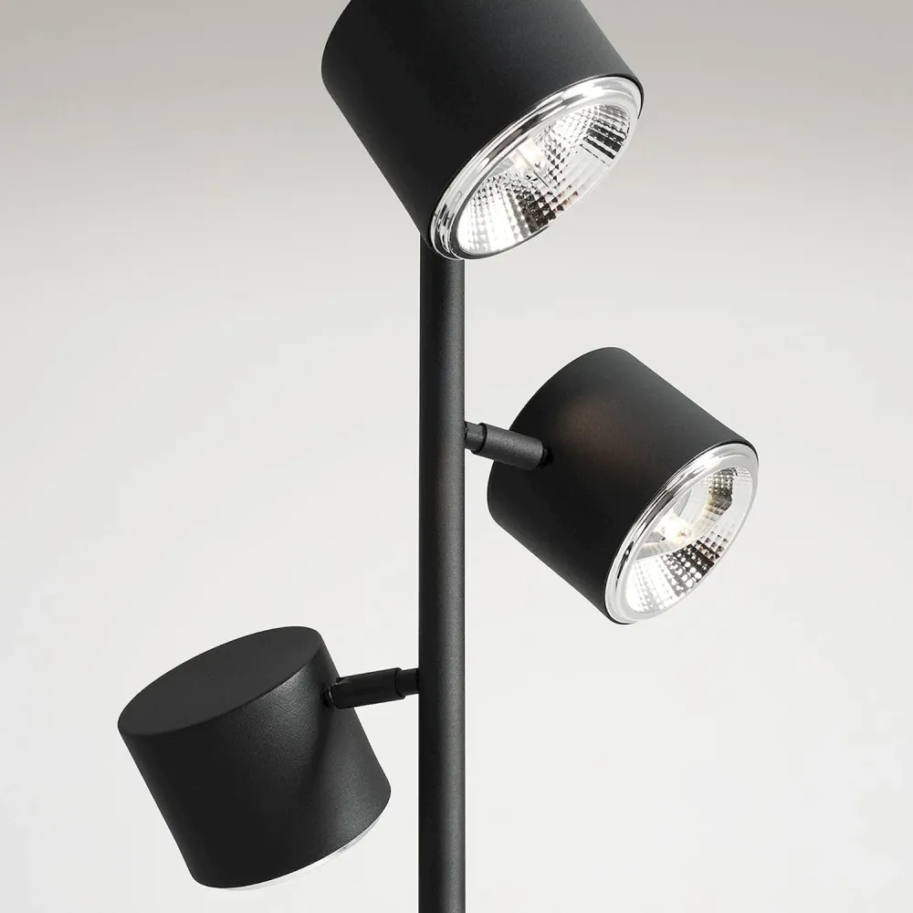 Suspension Aldex Bot 3L, GU10, métal Black