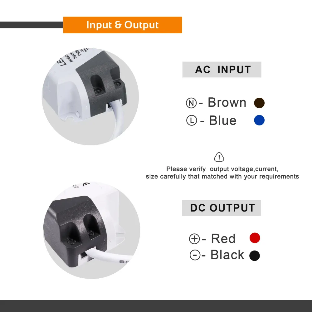 Alimentation à courant constant 4-7W DC 12-26V 300mAmp ~ 3316