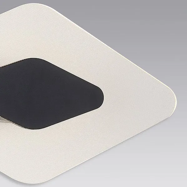 Applique murale Altavola Design Acrilico 1L, LED noire