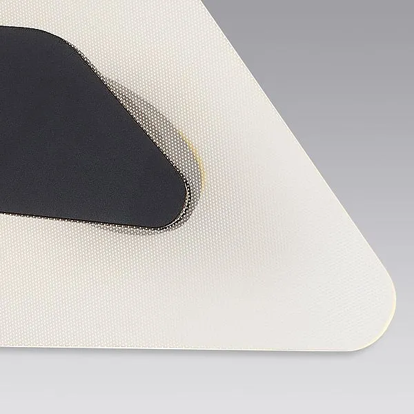 Applique murale Altavola Design Acrilico 1L, LED noire