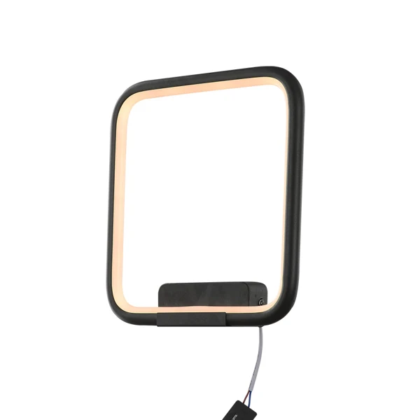 Applique murale Altavola Design Ring 1L, LED Black