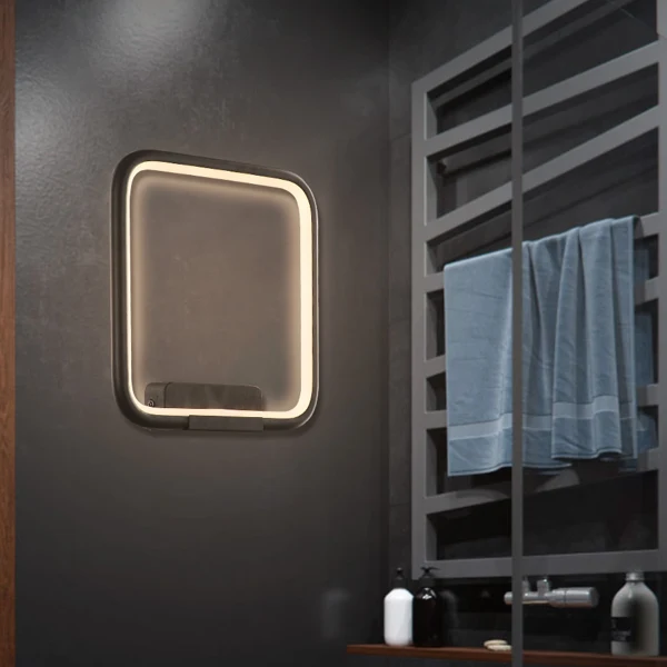 Applique murale Altavola Design Ring 1L, LED Black