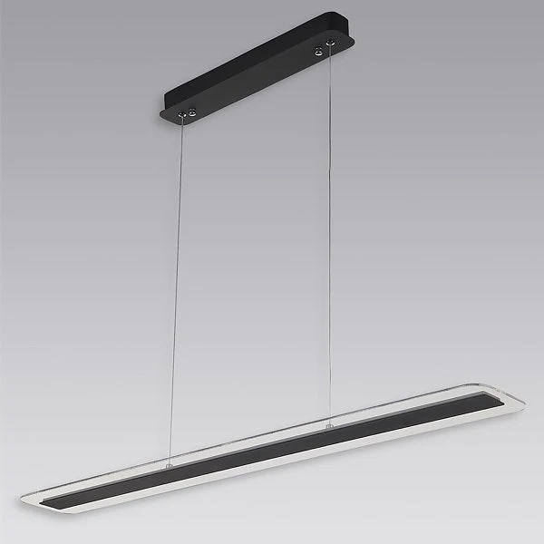 Lampe sur rail Altavola Design Acrilico 1L, LED noire