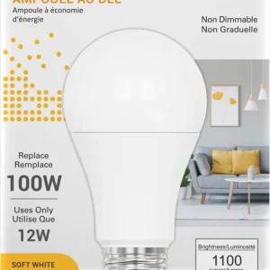 Ampoule DEL 12W 3000K