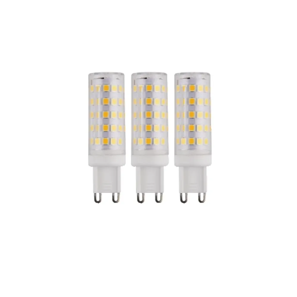 Ampoule Led G9 4.5W lumière chaude 3000K 450 lumen avec cache opale