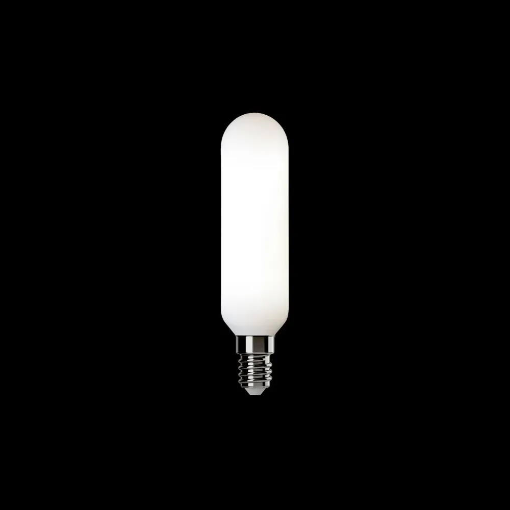 Ampoule LED Blanche Satinée Tubulaire 4,8W 470Lm E14 2700K Dimmable - A07