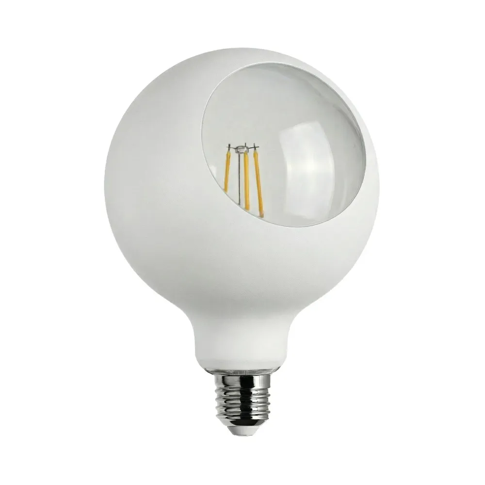 Ampoule LED Camo G125 4,8W 806Lm E27 2700K Dimable - Blanc