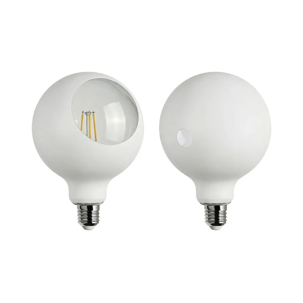 Ampoule LED Camo G125 4,8W 806Lm E27 2700K Dimable - Blanc