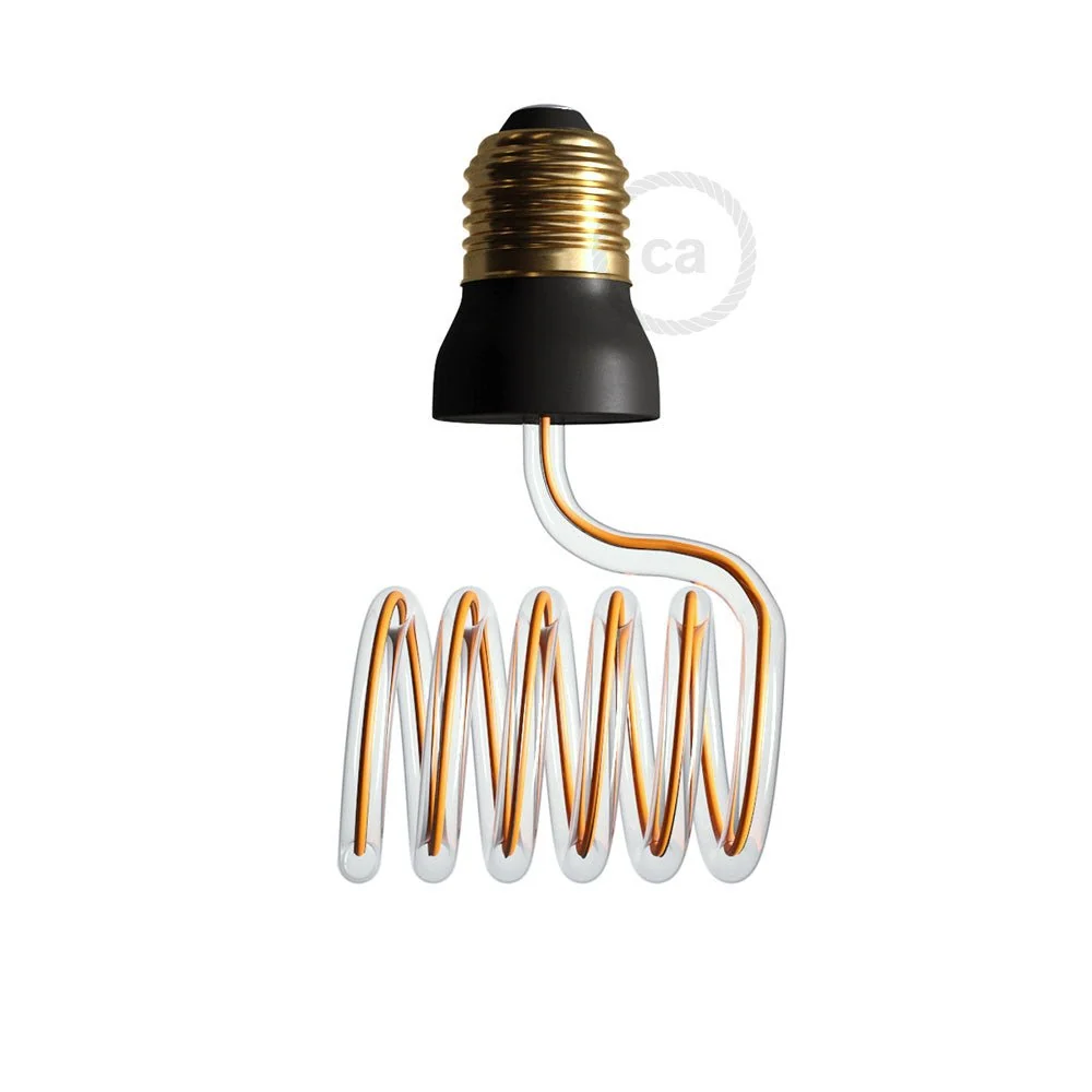 Ampoule LED Clare Boucle Croisée G40 12W 500Lm E26 2200K Dimmable - Loop Cross