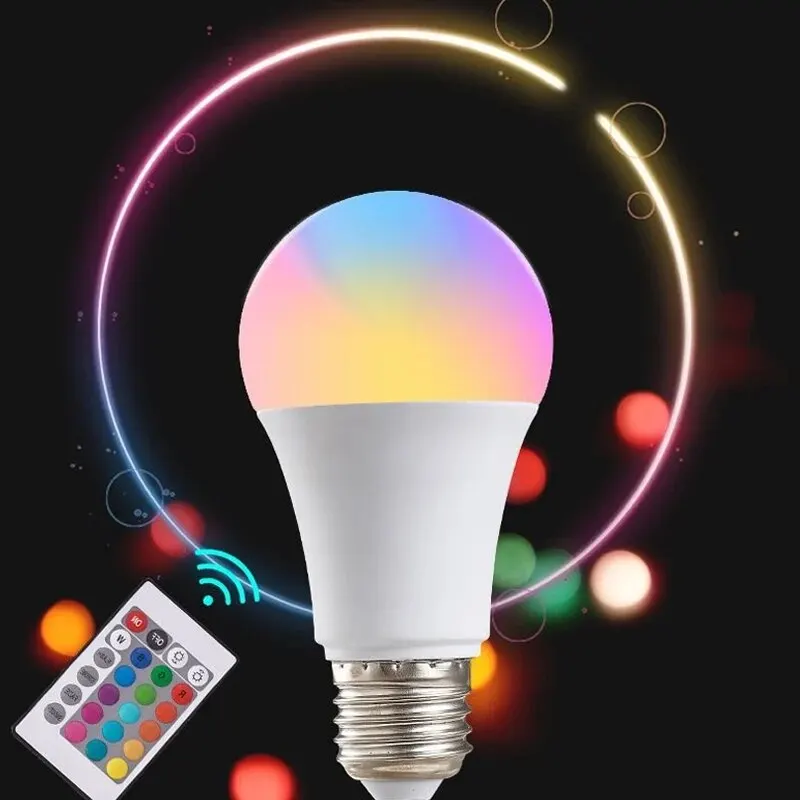 Ampoule LED 16 Couleurs avec Télécommande