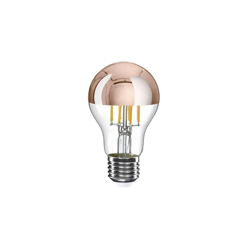 Ampoule LED Demi-Sphère Cuivre Goutte A60 7W 650Lm E27 2700K Dimmable - A22