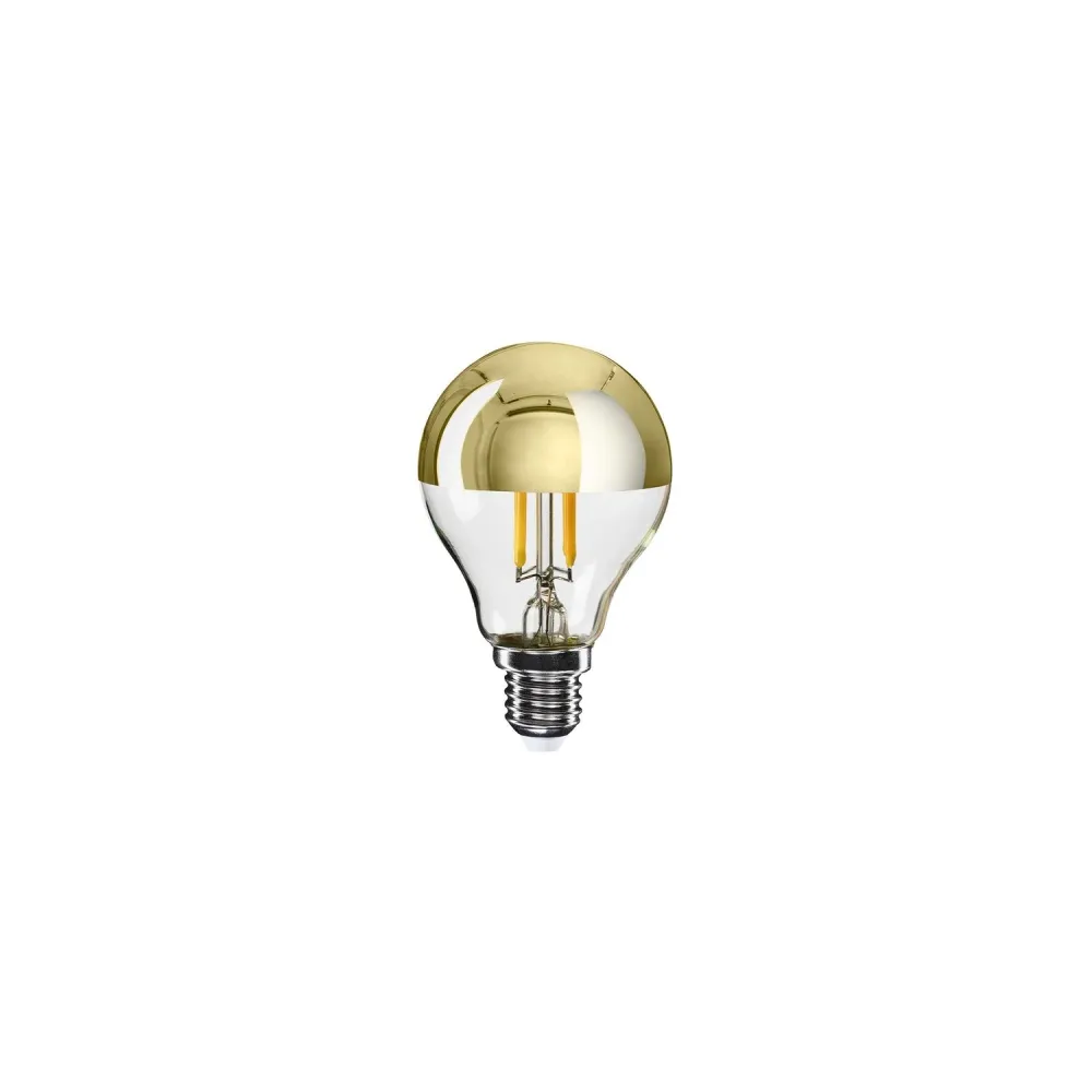 Ampoule LED Demi-sphère Or Mini Globe G45 4,8W 380Lm E14 2700K Dimmable - A11