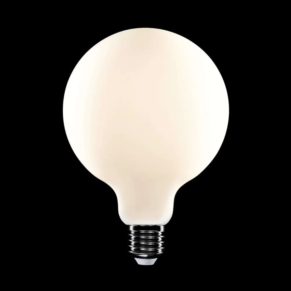 Ampoule LED Effet Porcelaine CRI 95 G125 12W 1521Lm E27 2700K Dimmerable - P09