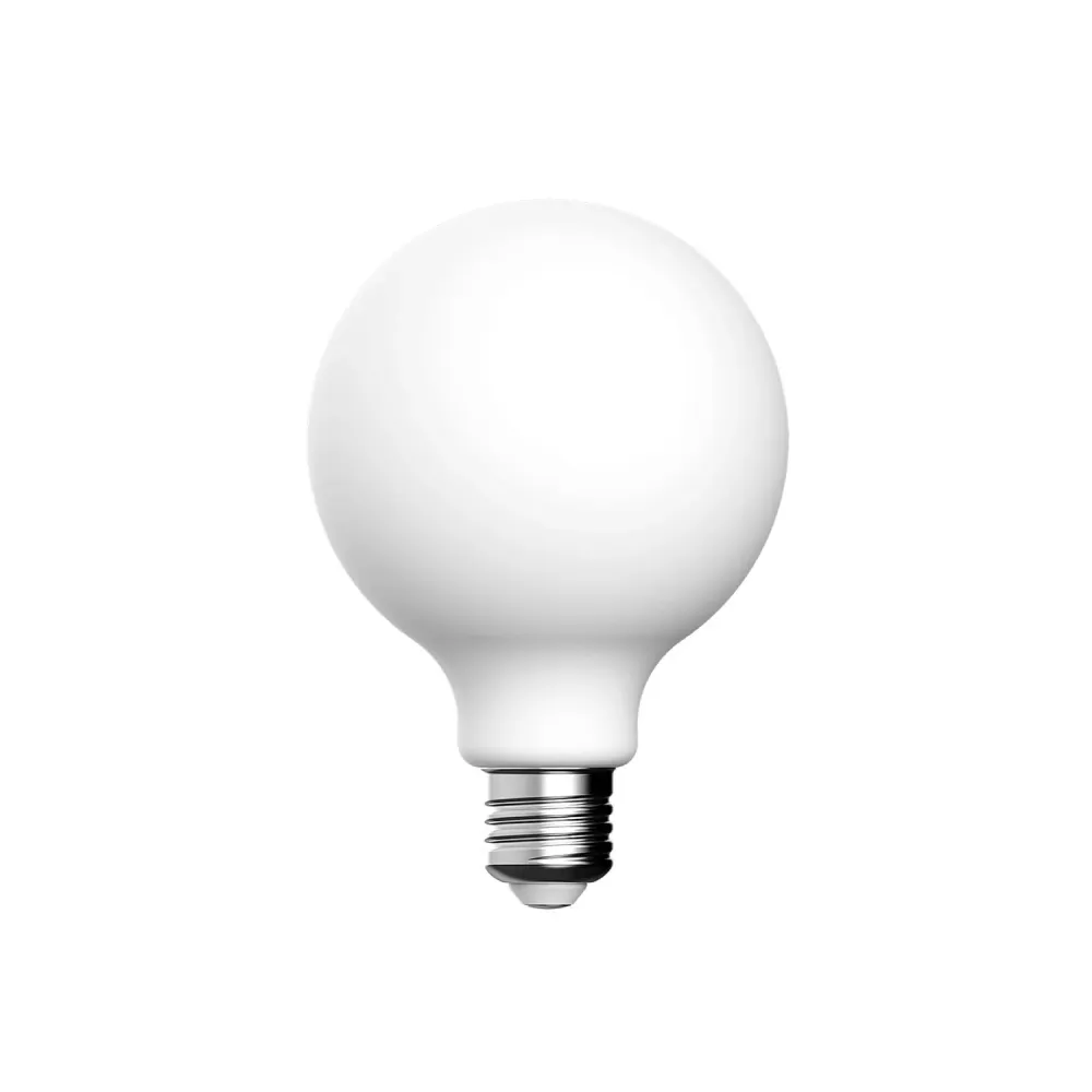 Ampoule LED effet porcelaine CRI 95 G95 12W 1521Lm E27 2700K dimmable - P08