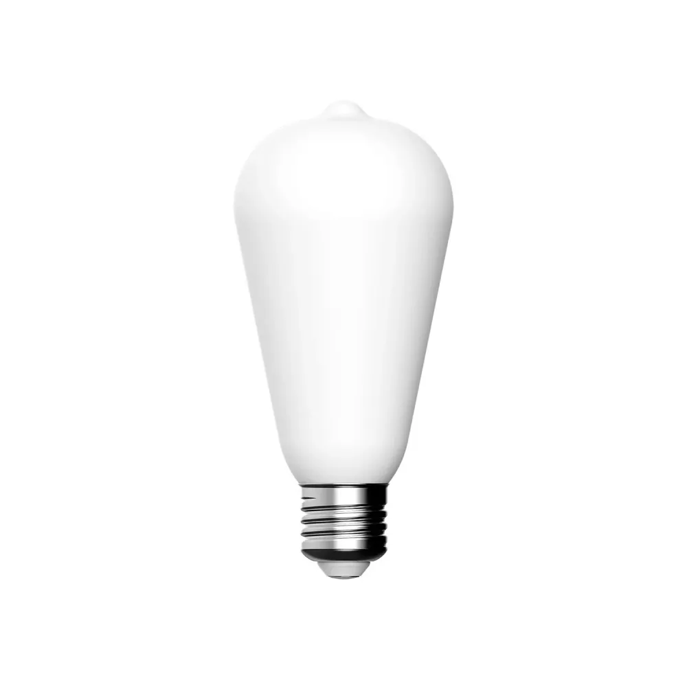 Ampoule LED Effet Porcelaine CRI 95 ST64 7W 640Lm E27 2700K Dimable - P02
