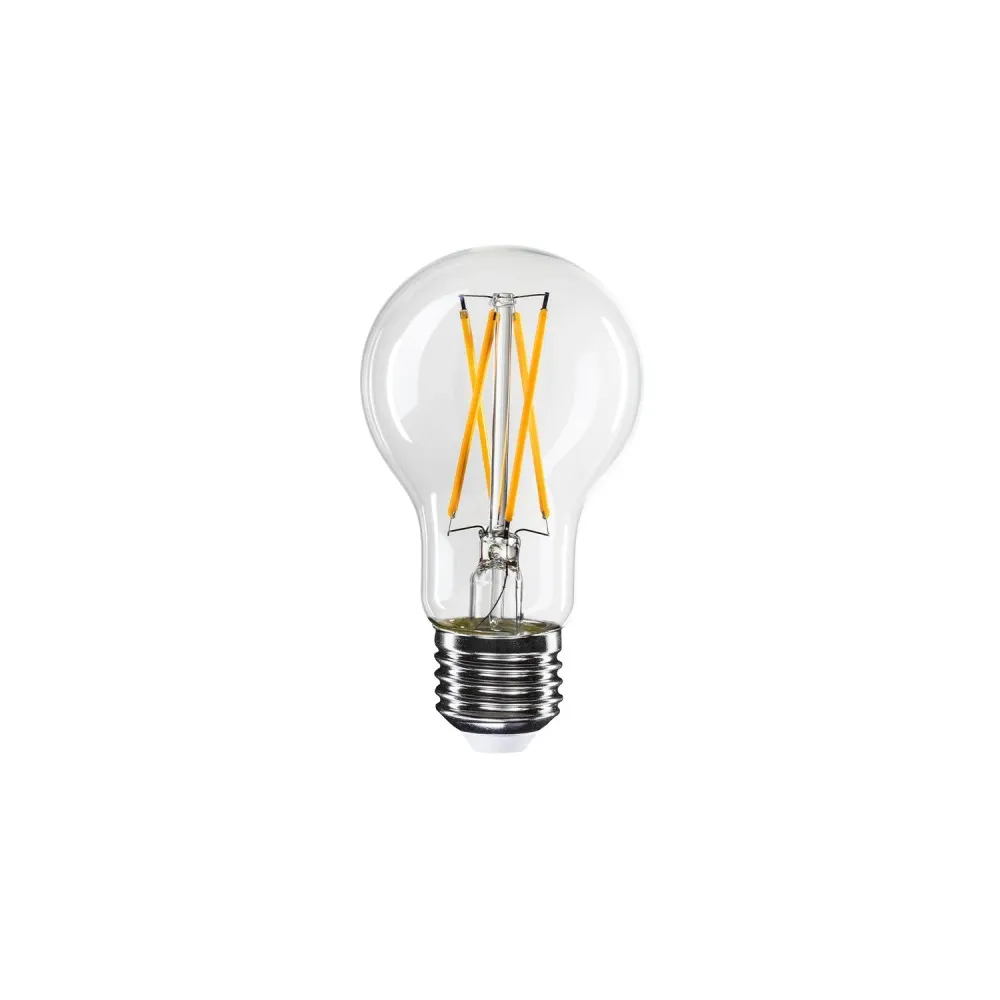 Ampoule LED à filament croisé Goutte A60 7W 720 lm E27 2200K dimmable - X02