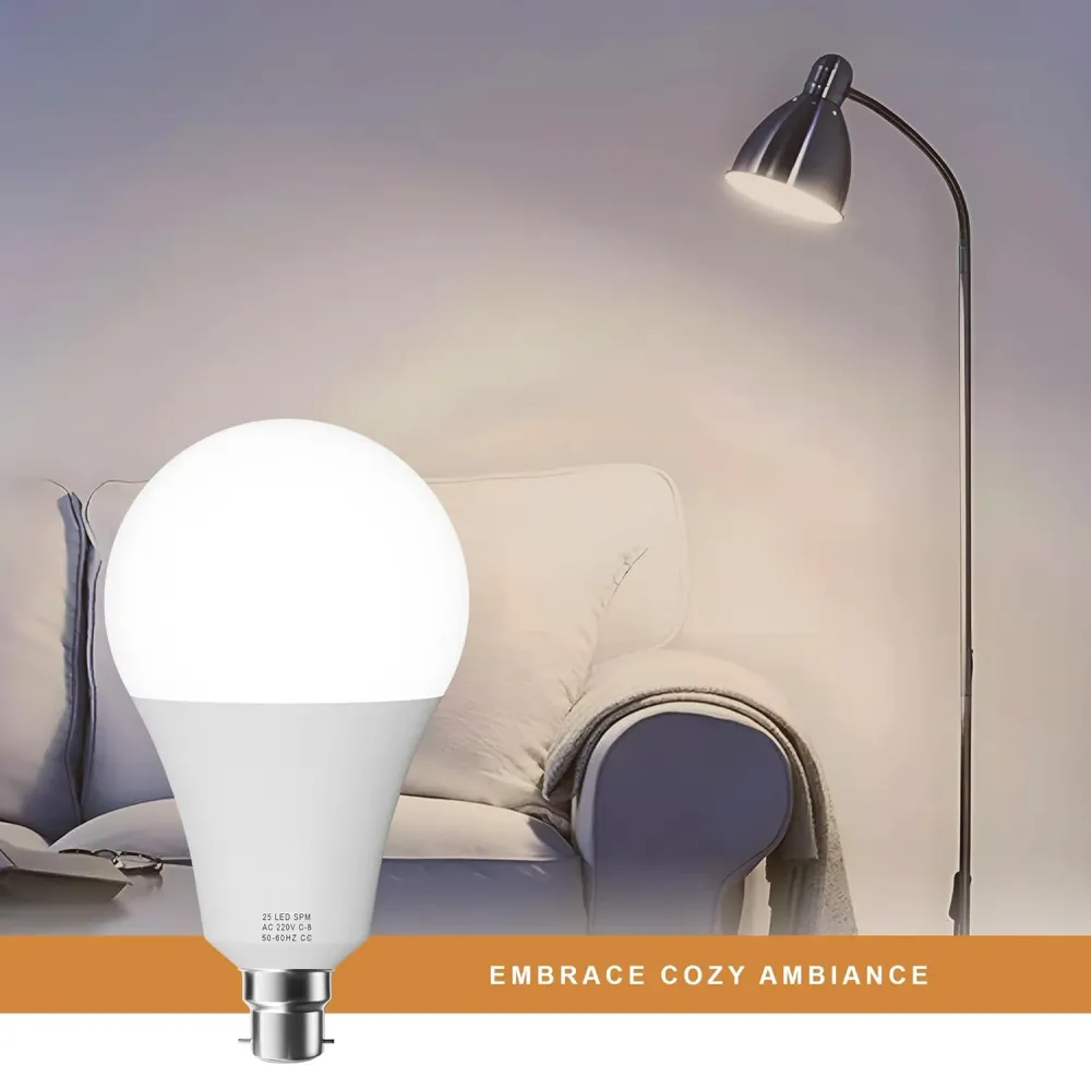 Ampoule LED GLS 12W B22 A60 lampe à économie d'énergie globe blanc chaud ~1672