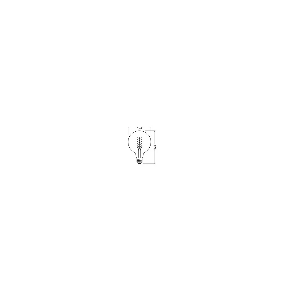 Ampoule LED Ledvance/Osram "Classique" E27 7W 600Lm 2200K 320º IP20 Dimmable
