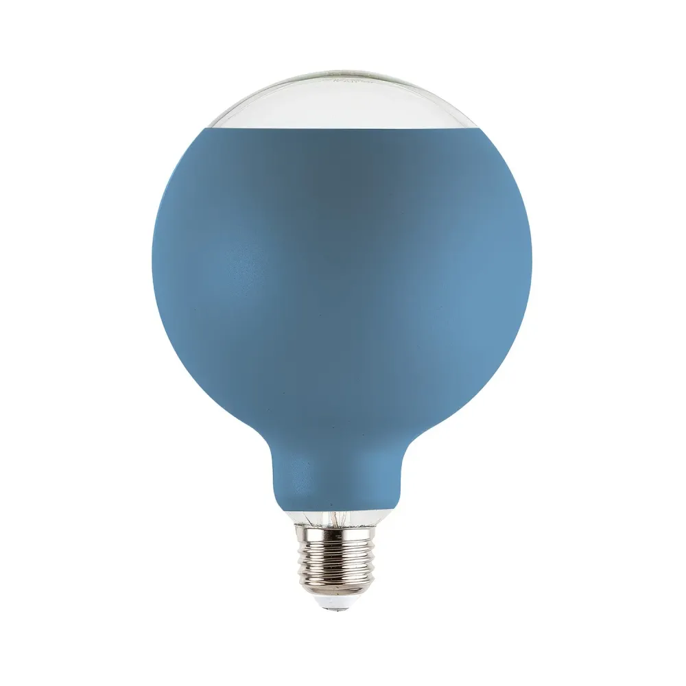 Ampoule LED Lucia G125 4,8W 806Lm E27 2700K Dimmable - Bleu