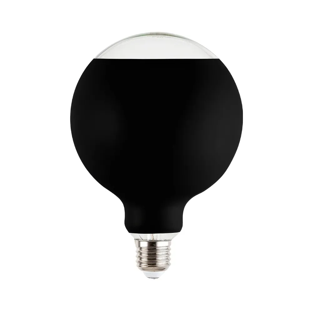 Ampoule LED Lucia G125 4,8W 806Lm E27 2700K Dimable - Noir
